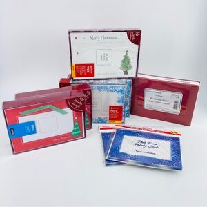 Lot of 104  Christian Holiday Photo Frame Paper Cards w/Envelopes